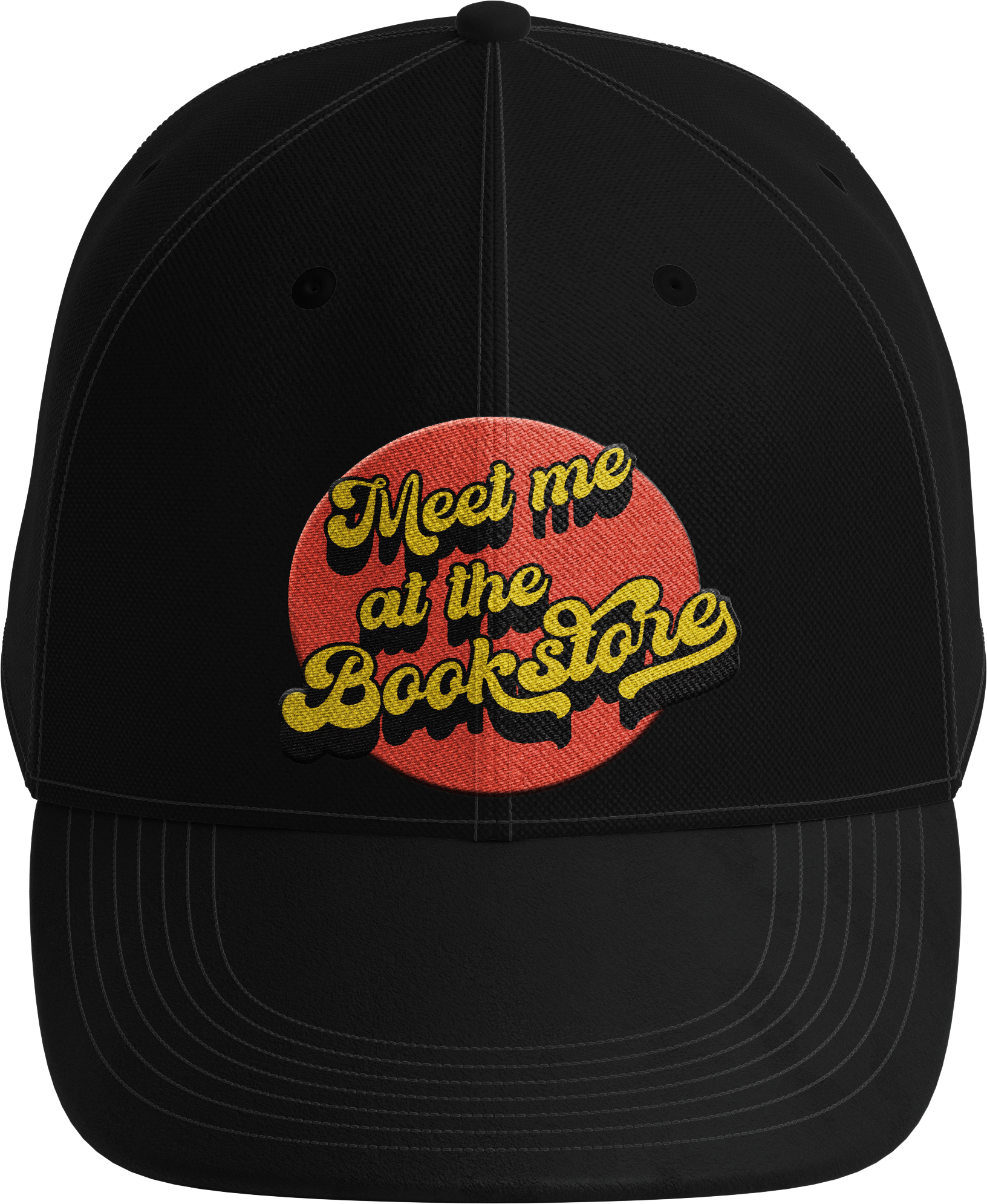 Meet Me at the Bookstore Baseball Cap