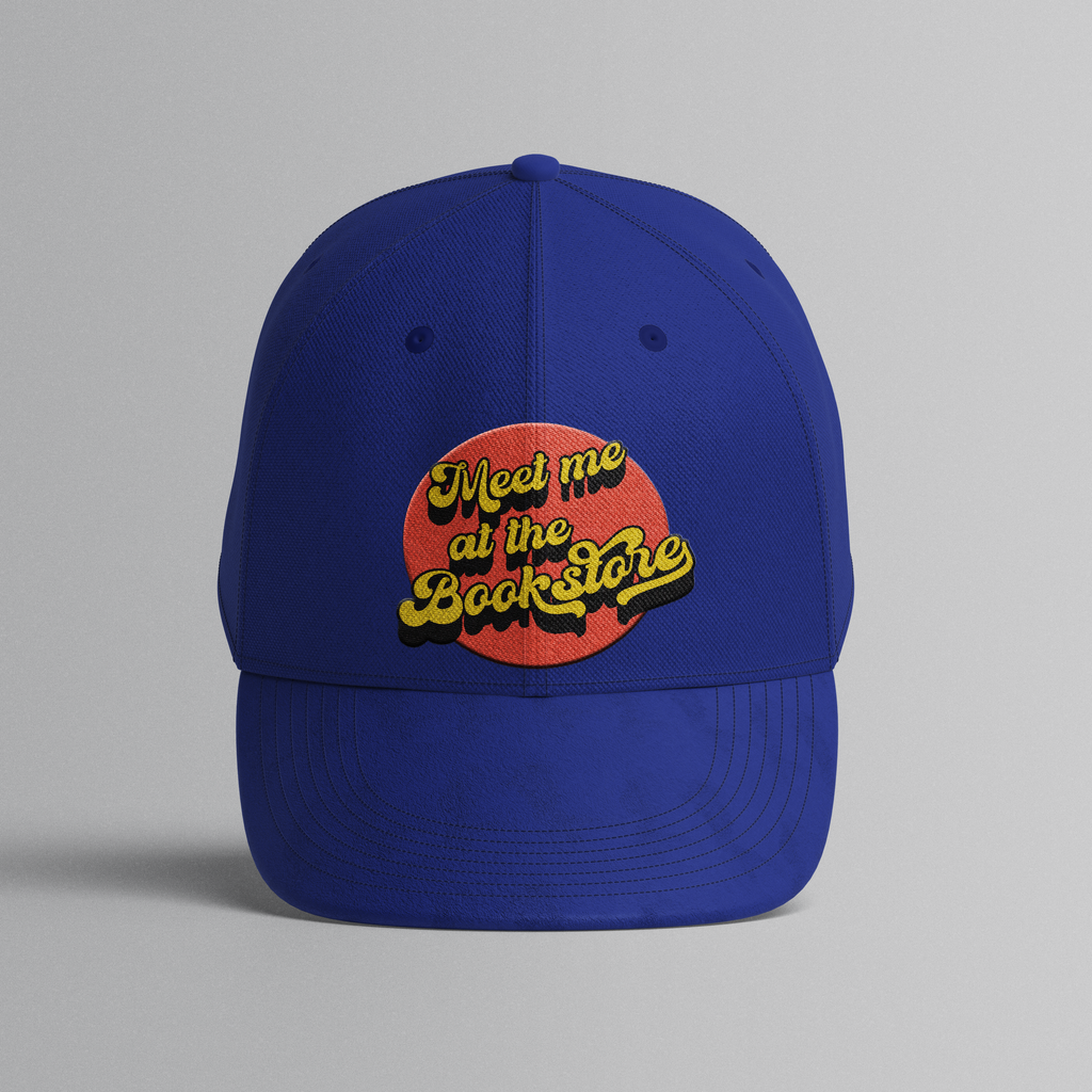 Meet Me at the Bookstore Baseball Cap