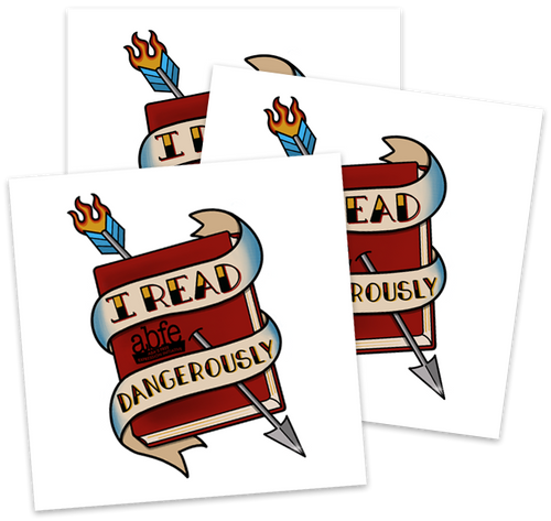 I Read Dangerously Tattoo